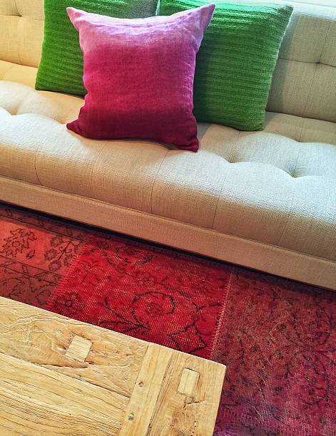 istock Beautiful interior with sofa and cushions 508318584