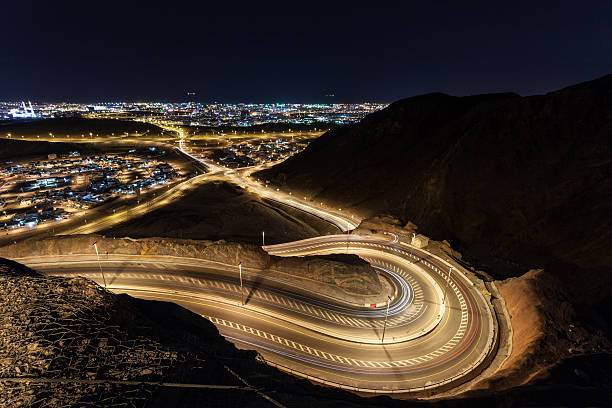 istock Winding road in Muscat, Oman 508321322