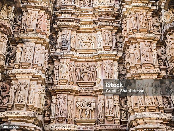 Подарочный Набор Камасутра Храм В Кхаджурахо Индия — стоковые фотографии и другие картинки Секс и размножение