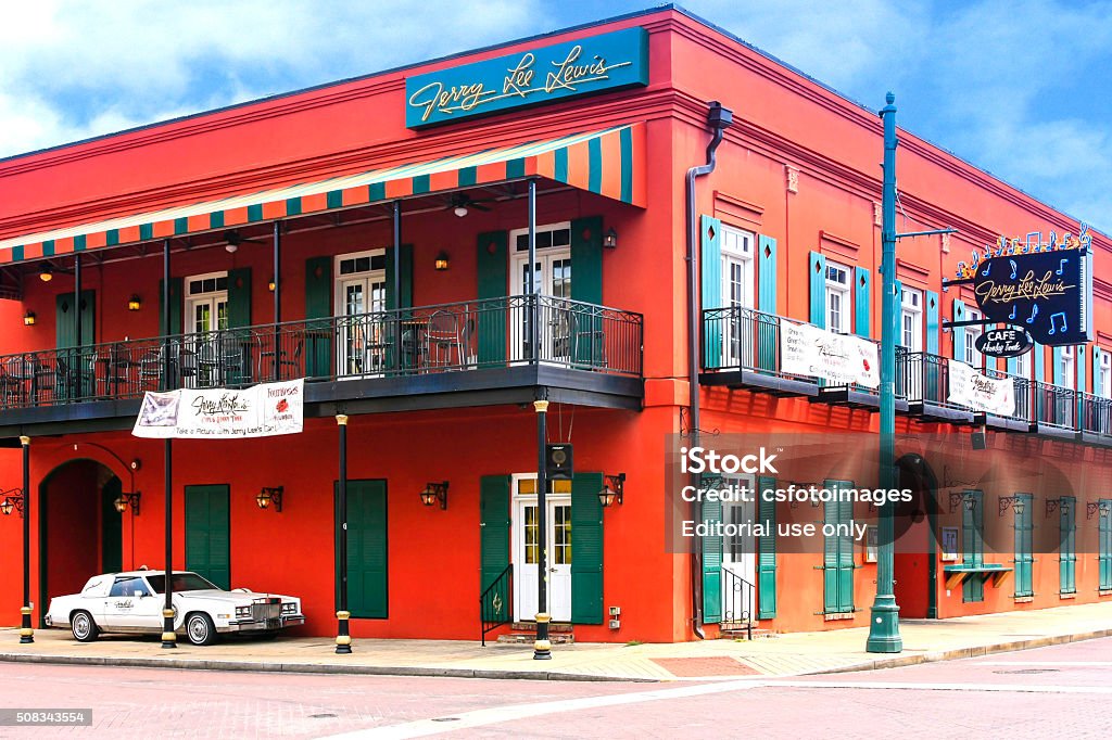 Jerry Lee Lewis Cafe On Beale Street In Memphis Tennessee Stock Photo -  Download Image Now - iStock