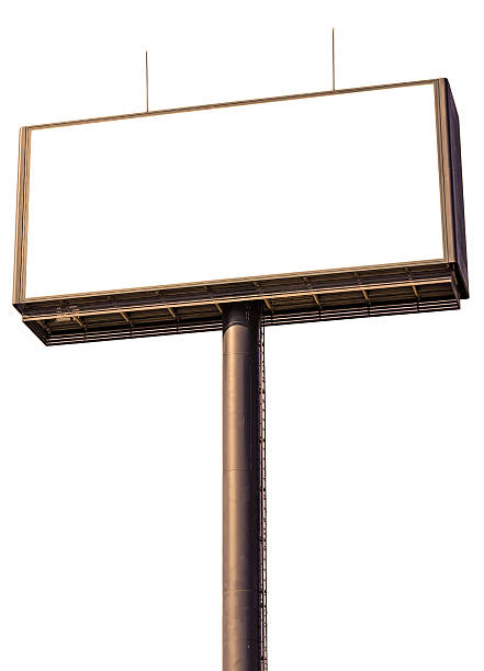 istock Blank billboard ready for new advertisement and blue sky. 508347177