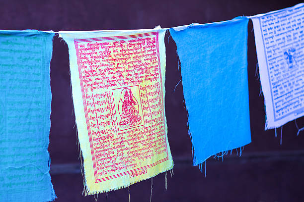 istock Tibetan Prayer Flags in First Morning Light 508348495