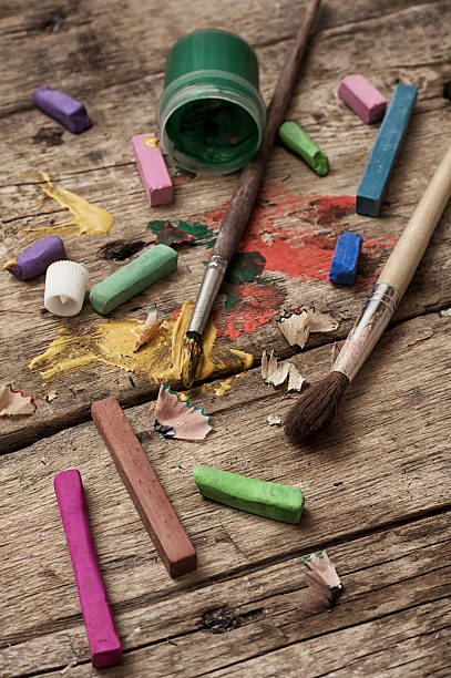 istock color paints,crayons and pencils 508349049