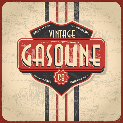 Old fashioned Gas Bar and Gasoline related signs and labels. Vintage style with sample design text and elements. Variety of color and lot's of texture to appear slightly worn with age. Download includes Illustrator 10 eps, high resolution jpg. See my portfolio for other signs, labels and vintage items. Scalable, printable, editable.