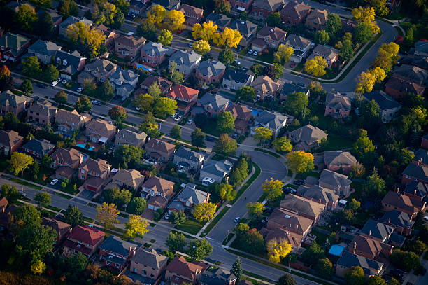 istock Aerial shot of housing 508351084