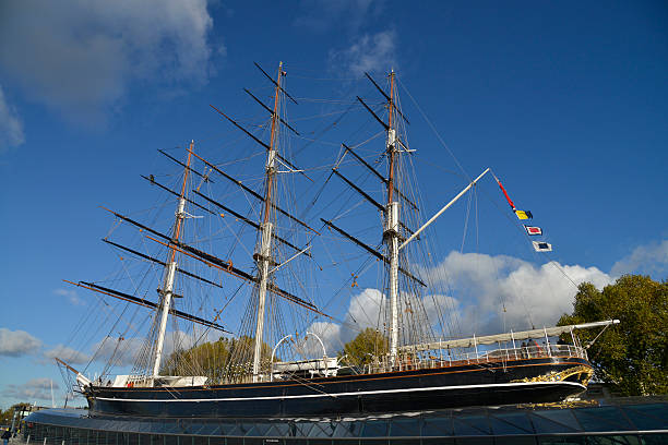 cutty sark.  londres. - the cutty sark - fotografias e filmes do acervo