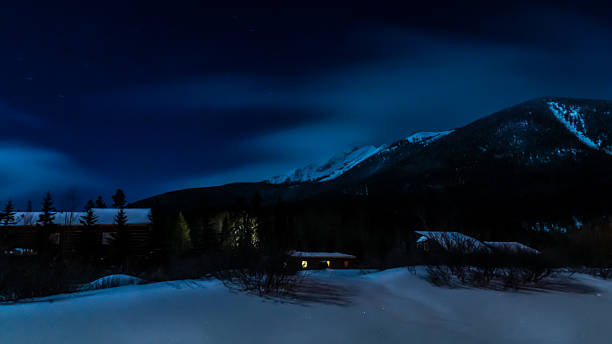 istock Winter Night in the Rockies 508352706