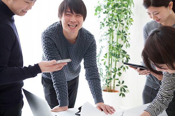 istock People who work in the office a fun 508353106