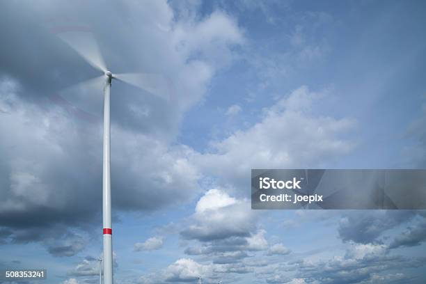 Wind Energy Stock Photo - Download Image Now - Blurred Motion, Dramatic Sky, Environmental Conservation