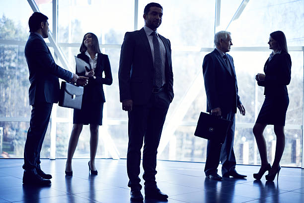 istock Business people in lobby 508372579