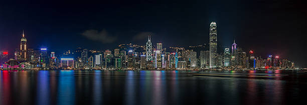 istock Hong Kong Victoria harbor  night scene 508372746