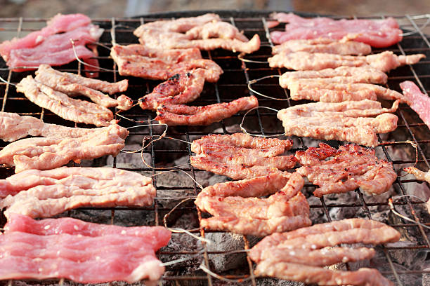 istock Bar-B-Q or BBQ grill of meat 508375249