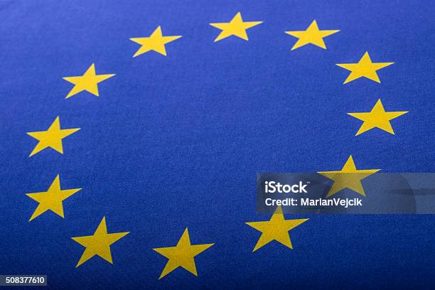 Eu Flag Euro Flag Flag Of European Union Stock Photo - Download Image Now -  Agreement, Blue, Brussels-Capital Region - iStock