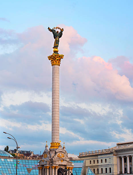 istock Berehynia monument. Kiev, Ukraine 508377798