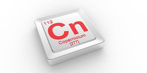 istock Cn symbol 112 material for Copernicium chemical element 508379991