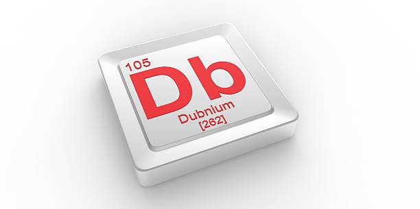 Db symbol 105 material for Dubnium chemical element
