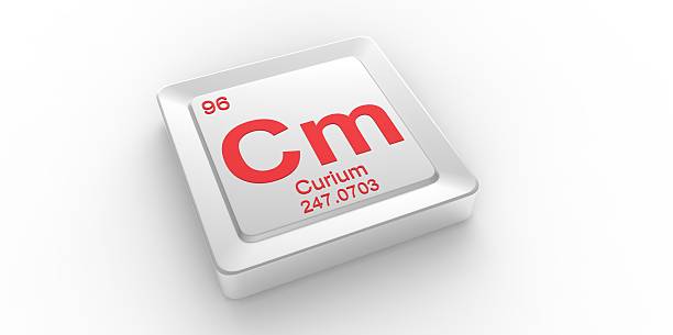 istock Cm symbol 96 material for Curium chemical element 508380055