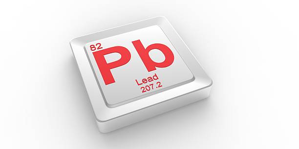 istock Pb symbol 82 material for Lead chemical element 508380243