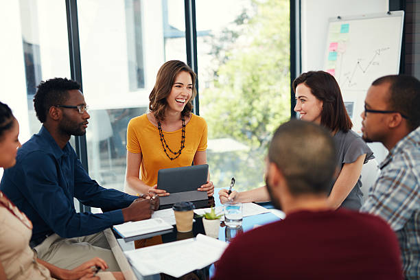 istock It looks like a productive meeting 508380610