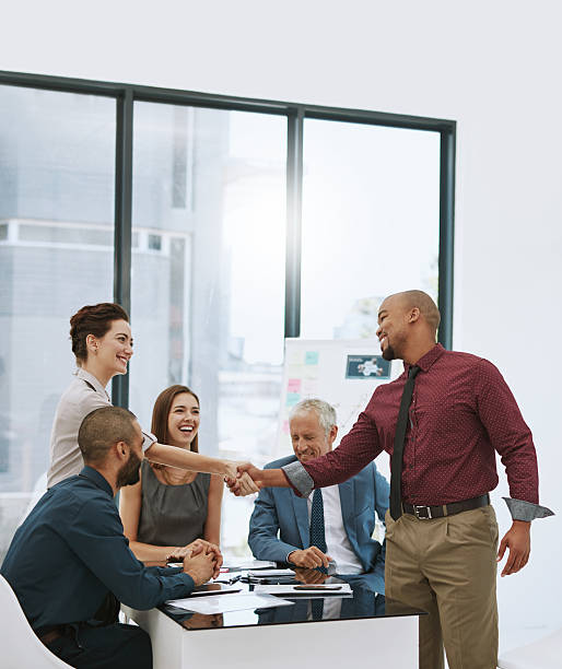 istock It's great to finally meet you 508381954