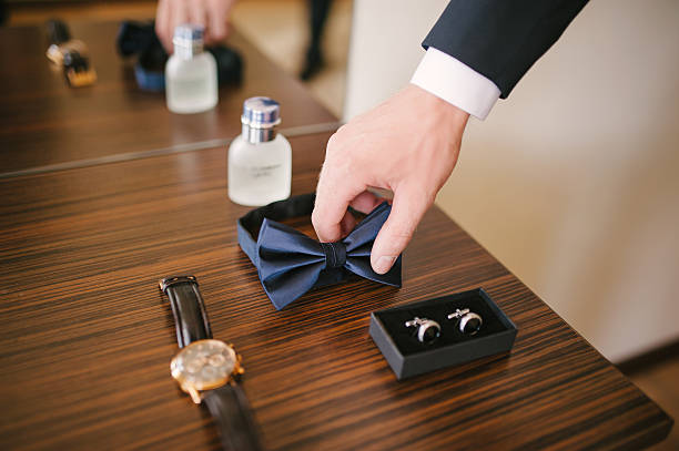 istock Groom is preparing for his wedding 508382662