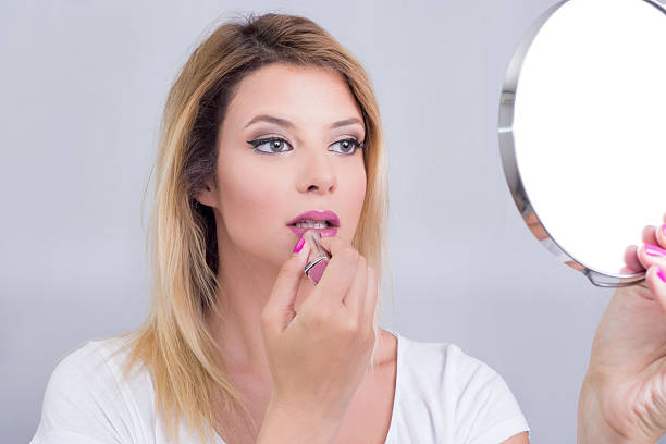 istock Blonde girl makeup 508382886