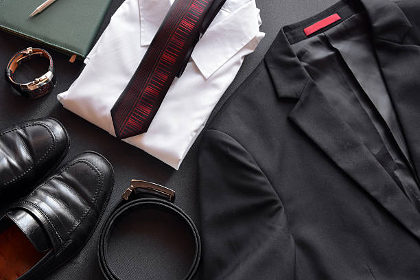 istock men's clothing along with several accessories 508384498