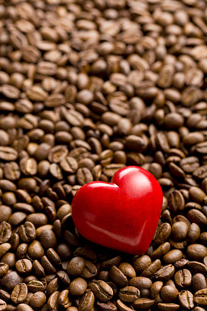 istock heart of stone on coffee beans 508384964