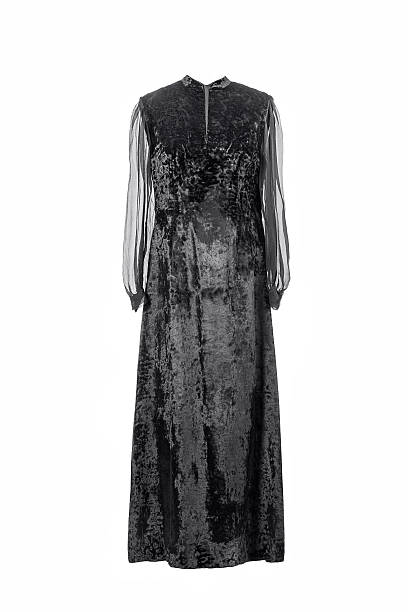 istock Female vintage black dress 508385176