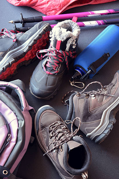 istock Hiking clothes for women and men 508387684