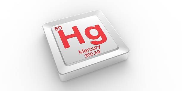 istock Hg symbol 80 material for Mercury chemical element 508397751