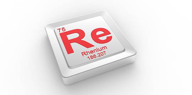 istock Re symbol 75 material for Rhenium chemical element 508397777