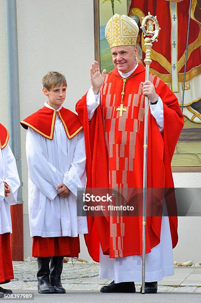 Bishop And Cardinal Gerhard Ludwig Müller Stock Photo - Download Image Now - Bishop - Clergy, Cardinal - Clergy, Hat