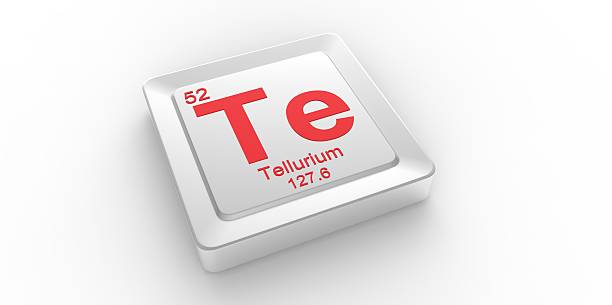 istock Te symbol 52 material for Tellurium chemical element 508398281