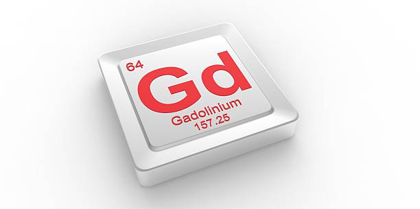 istock Gd symbol 64 material for Gadolinium chemical element 508398343