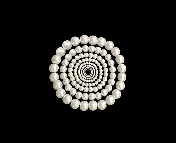 istock bracelet from pearls on a black background 508398939