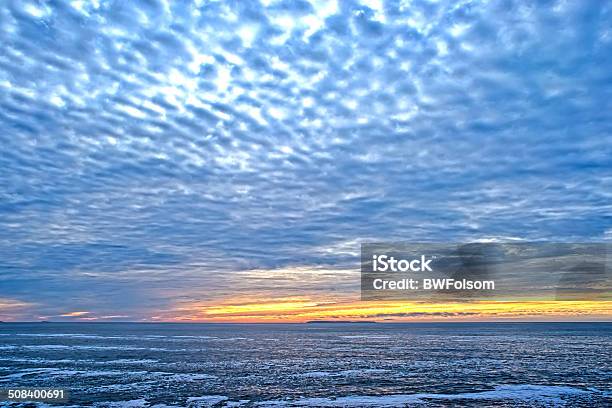 Sunrise On The Atlantic Ocean Stock Photo - Download Image Now - Atlantic Ocean, Blue, Breaking Wave