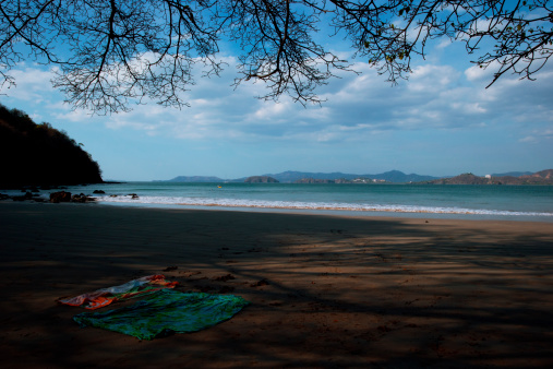 Bajo la sombra de un árbol, Playa Conchal.  Costa Rica photo