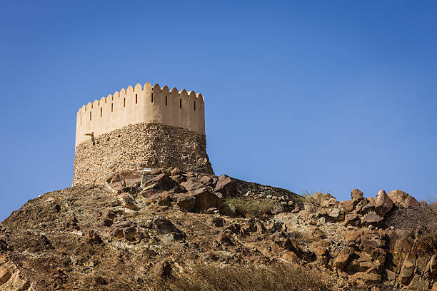 istock Fujairah, UAE - Al Badiyah Tower on East Coast 508401105