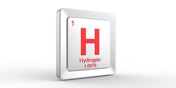 istock H symbol 1 material for Hydrogen chemical element 508401917