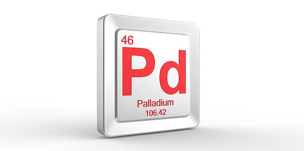 Pd symbol 46 material for Palladium chemical element Pd symbol 46 material for Palladium chemical element of the periodic table pd symbol 46 material for palladium chemical element stock pictures, royalty-free photos & images