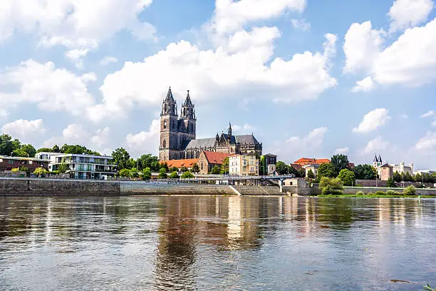 Magdeburg Skyline