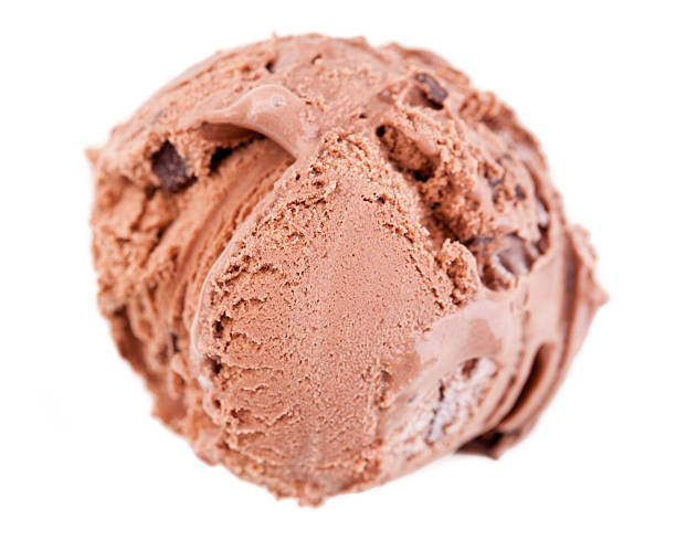 istock scoop of chocolate ice cream from bird's eye view 508407152