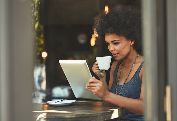 istock Taking a break to connect with online life 508407200