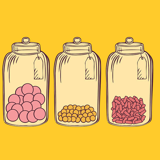 Candy Container Cartoon 520+ Jars Of Candy Cartoon Stock Photos, Pictures & Royalty-Free Images ...
