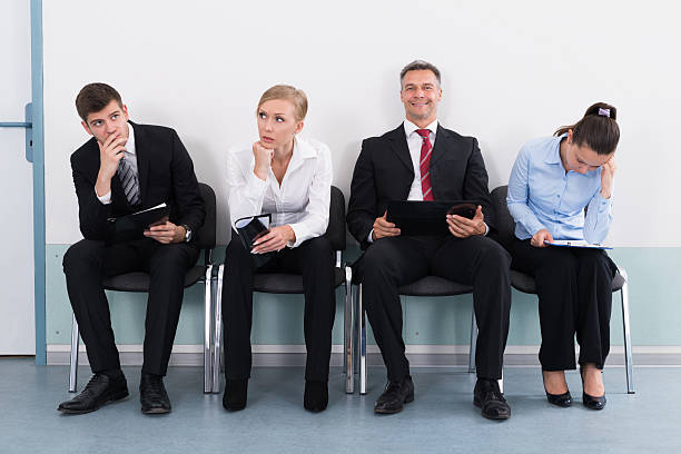 istock Businesspeople Waiting For Job Interview 508408558