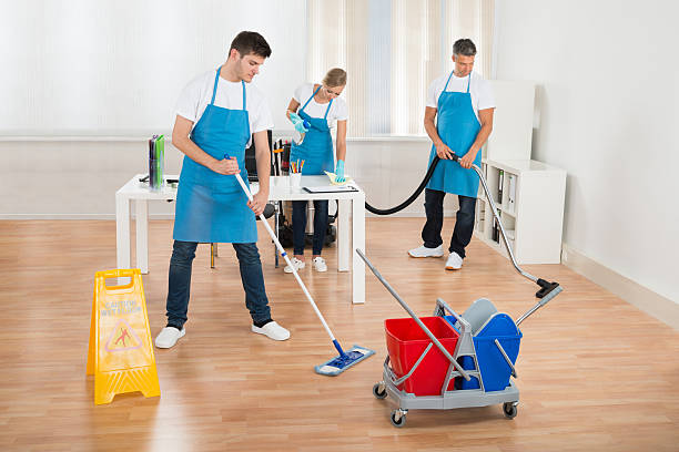 istock Cleaners Team Cleaning Floor 508408782