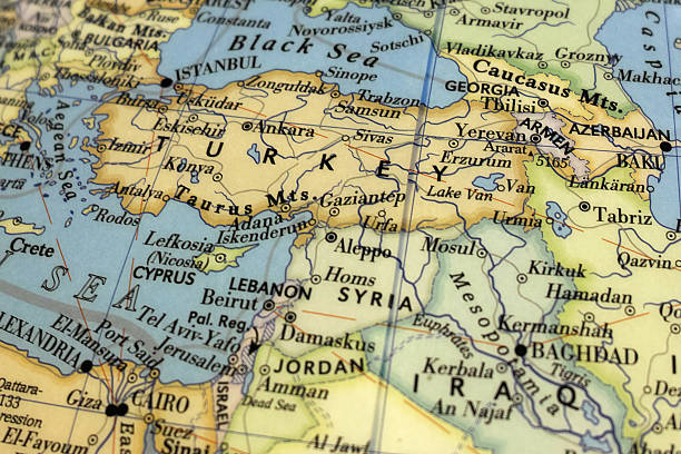 istock Close-Up To Turkey On World Map 508409964