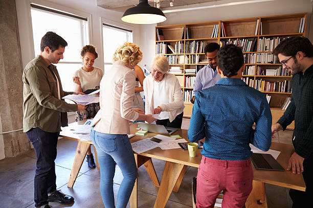 istock Business Team Meeting Around Table For Brainstorming Session 508410458