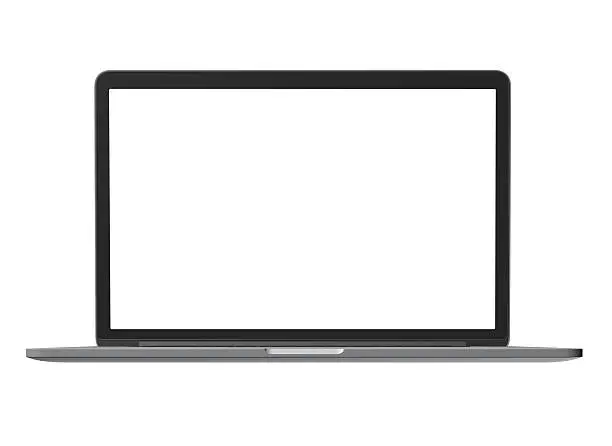 Photo of Laptop - front view